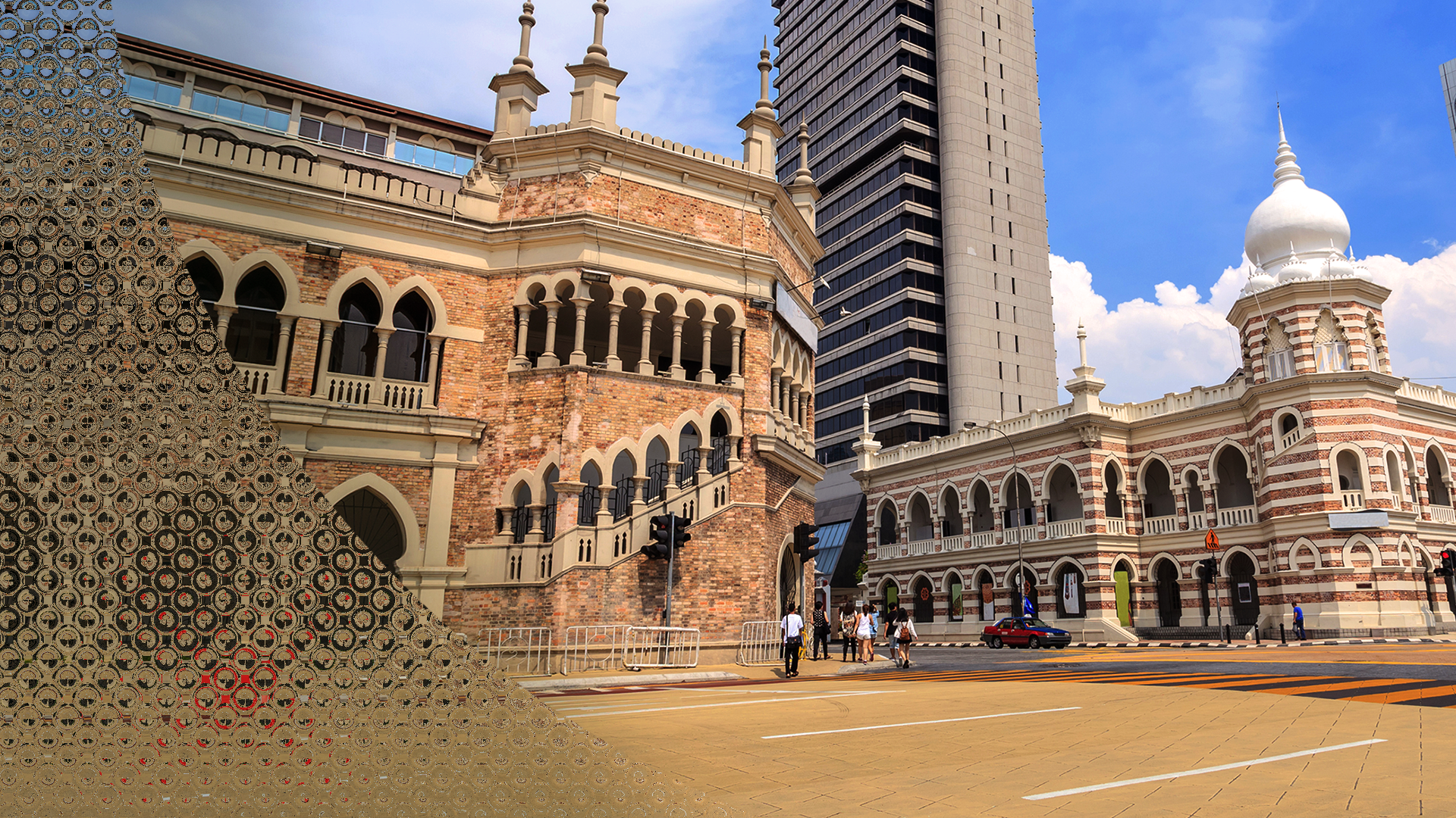 Image of a street in Malaysia.